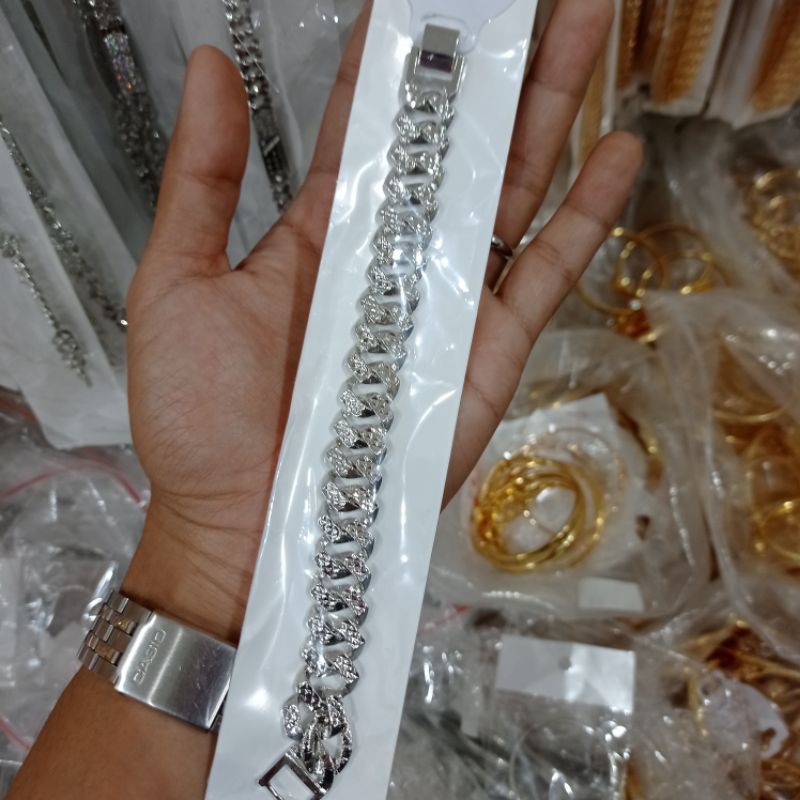 gelang tangan dewasa, perhiasan xuping