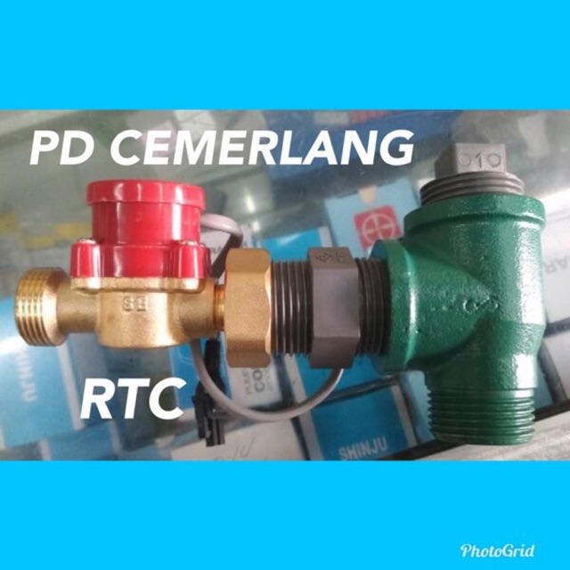 Conector otomatis flow switch pompa pendorong