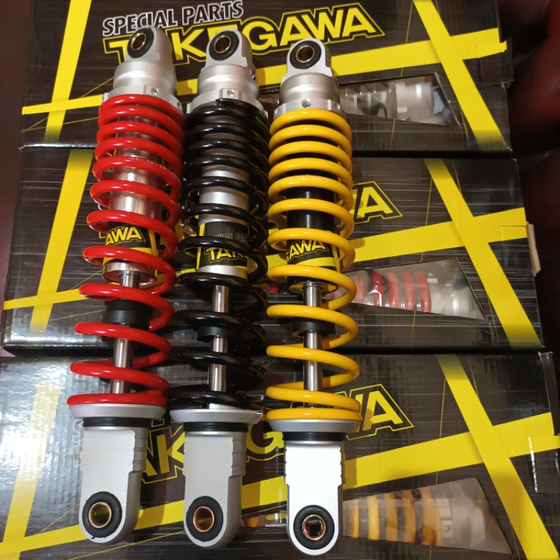 Double Shock Belakang Motor Non Tabung Takegawa 320mm