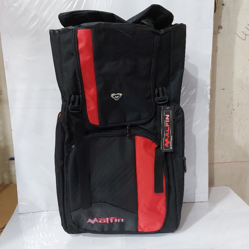 Tas Carrier MALFIN SUPER BESAR / Tas Gunung Premium Model Serut / Tas Hiking Rucksack MURAH Terbaru