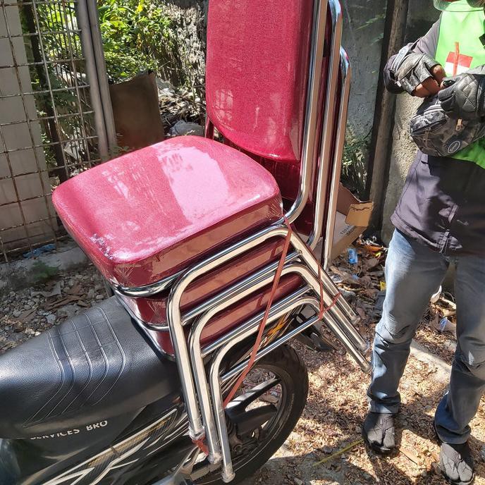 Diskon Kursi Susun Pesta Langsung Pabrik - Merah