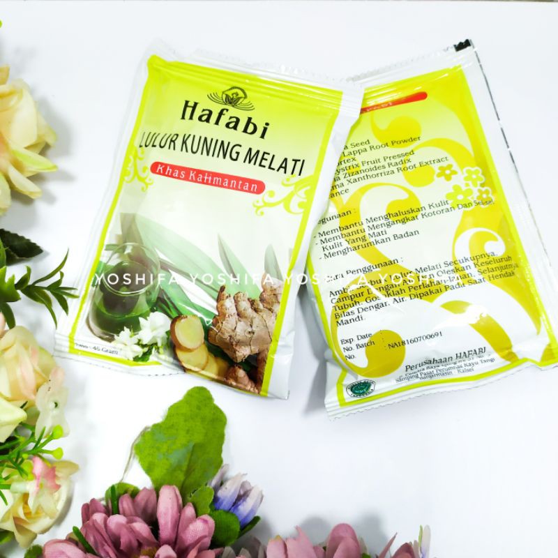 LULUR KUNING MELATI HAFABI | LULUR KHAS BANJAR