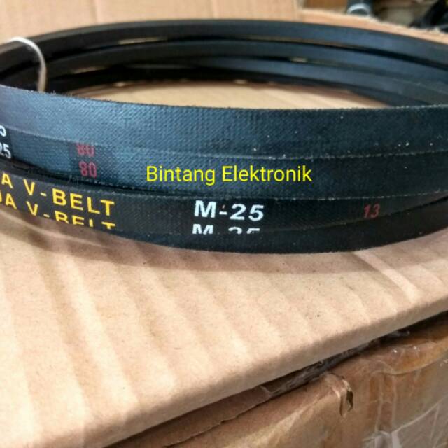 VBELT M25 V-BELT MESIN CUCI M-25 V BELT M 25 VBELT 585