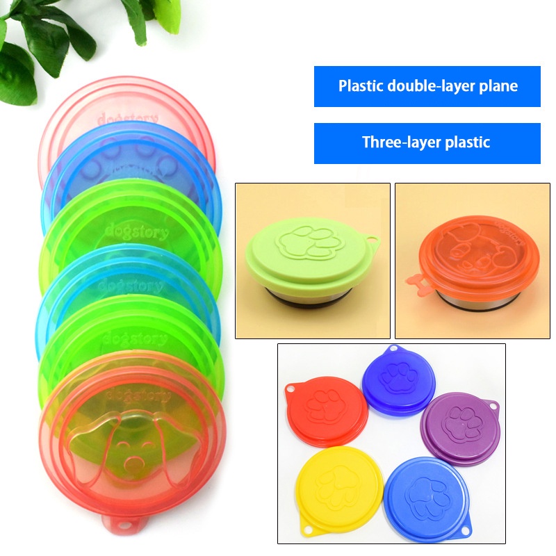 Penutup Makanan Kucing Makanan Kaleng Kaleng Makanan Kucing Silikon / Silicone Canned Cat Food Lid Cover / Tutup Kaleng coolcolor