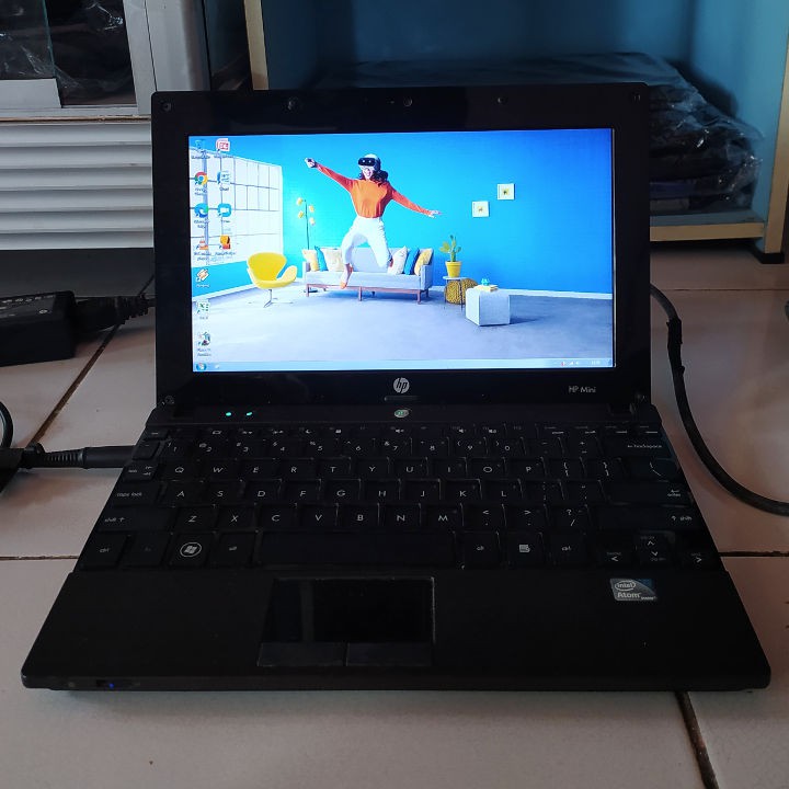 HP Mini 5103 Hitam RAM 2GB Netbook Notebook Second Bekas Murah