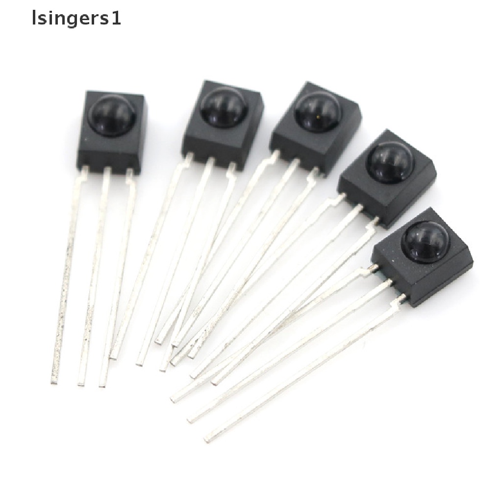 (lsingers1) 5pcs Modul Receiver Radiasi Inframerah IR 38 kHz TSOP4838