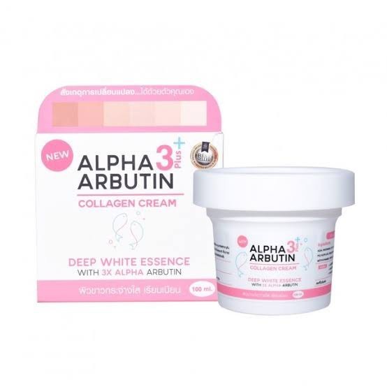 Alpha Arbutin 3 Plus Collagen Deep Essence Whitening Cream Original