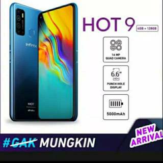 INFINIX HOT 9 RAM 4 ROM 128 4/128 GB 6.000MAH ORIGINAL