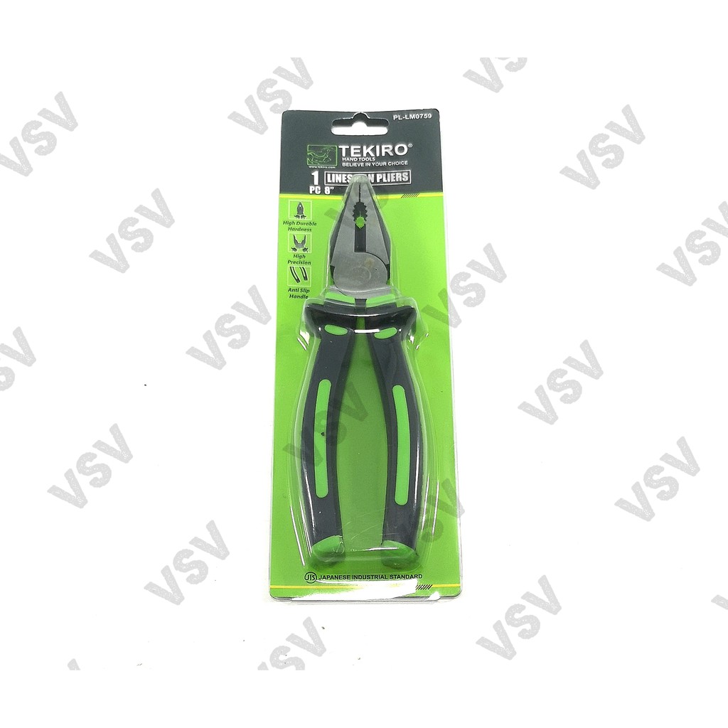 TEKIRO TANG KOMBINASI 8 INCH [200mm] / combination pliers 8&quot;