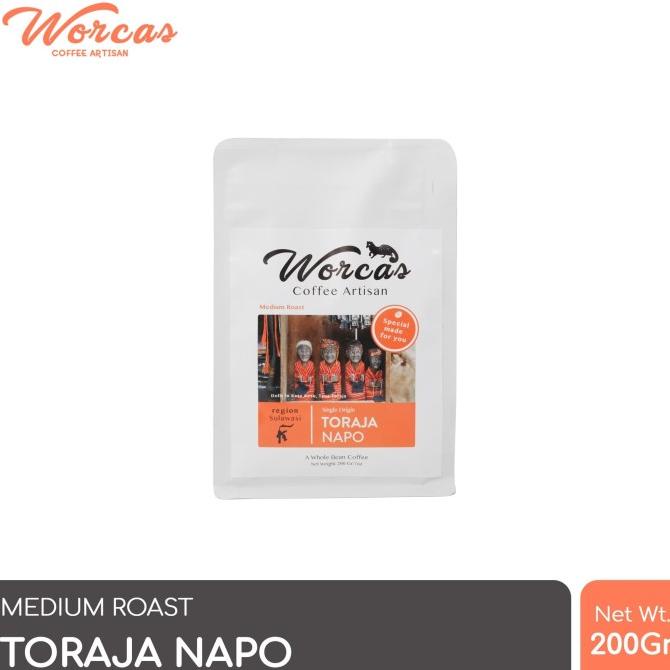 

[ COD ] Kopi Arabica Toraja Napo 200 Gram Medium Roast (Biji/Bubuk) NEW Kode 796