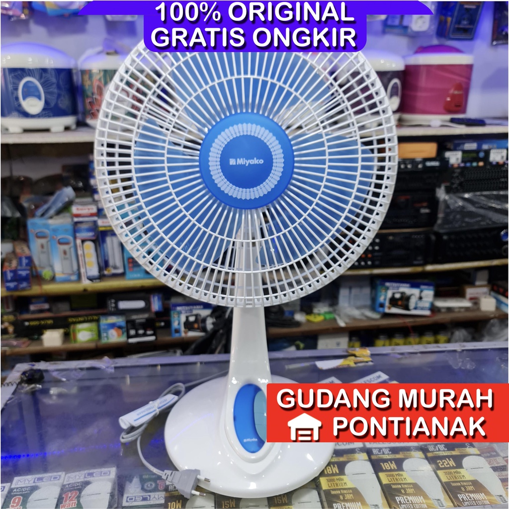 Kipas Angin Meja Duduk Desk fan Miyako 12inch 12&quot; 1227