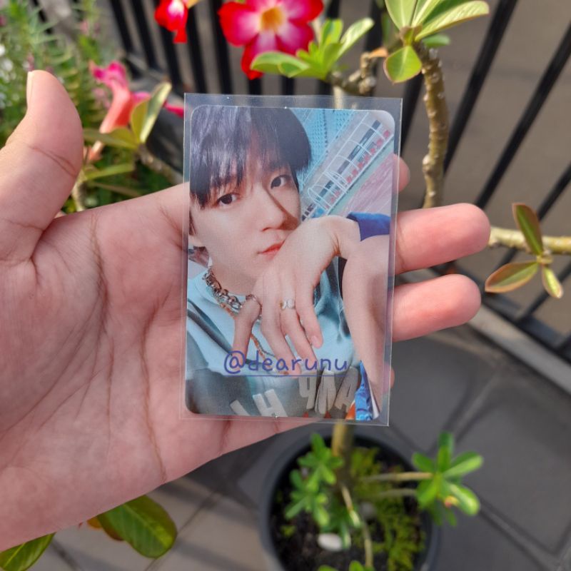 photocard jeno hellfut hello ver.