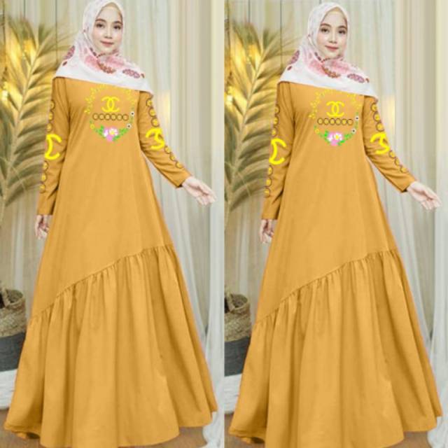 Gamis Rempel  bawah