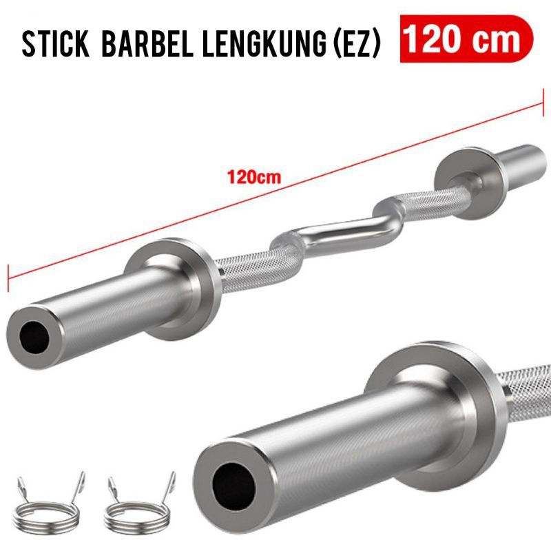 STICK EZ BATANG BARBEL STICK BEBAN ANGKAT BEBAN