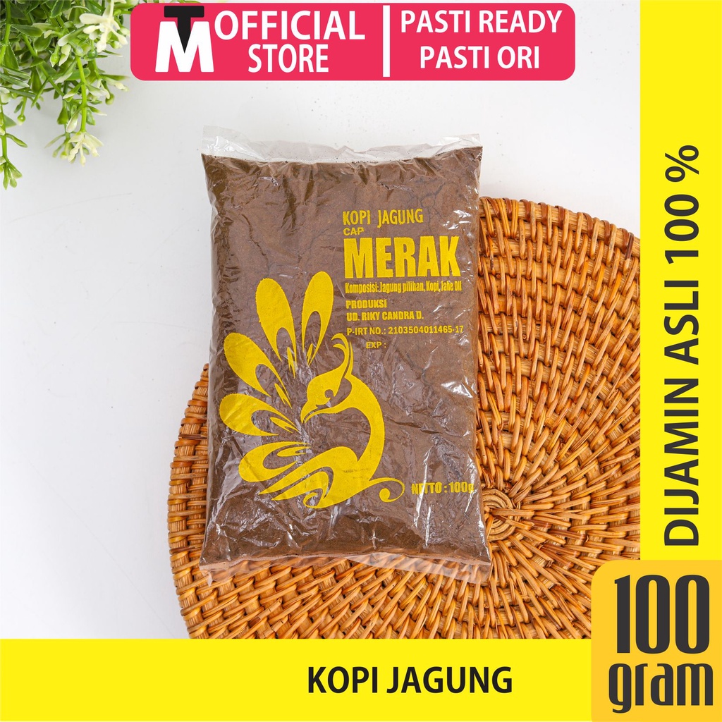 KOPI JAGUNG MERAK 100 GRAM / KOPI HERBAL