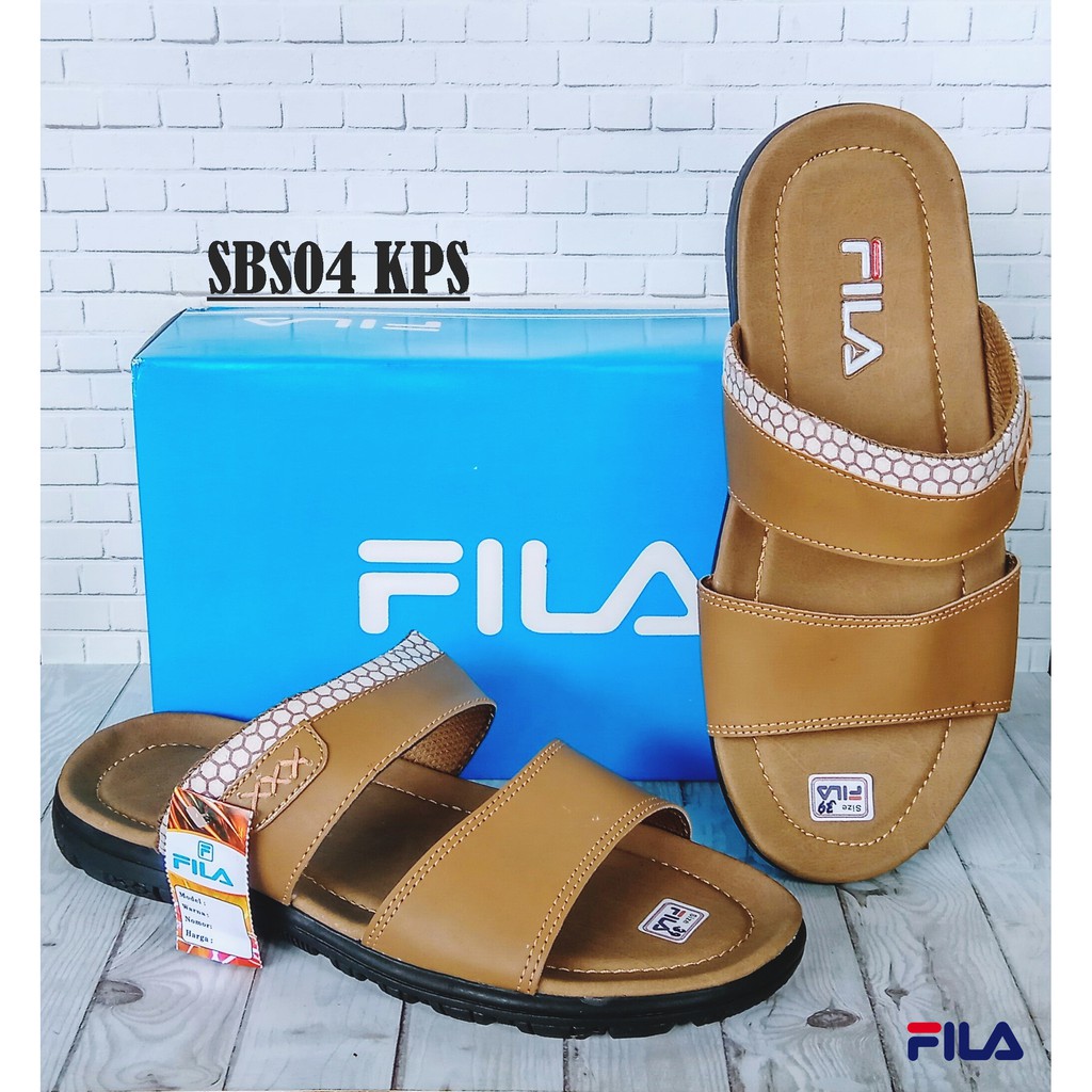  SANDAL  PRIA FILA  SLOP BAN2 DISTRO MURAH HARGA GROSIR KODE 