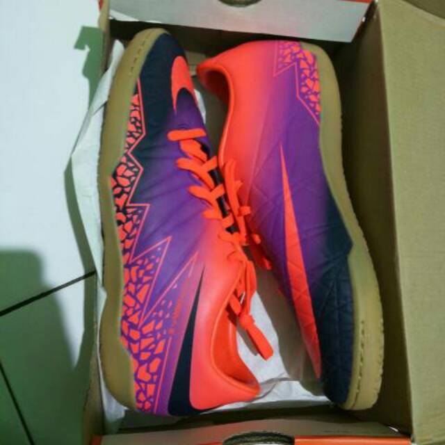 FUTSAL NIKE HYPERVENOM PHELON II IC PURPLE ORIGINAL 749898 845 BNIB