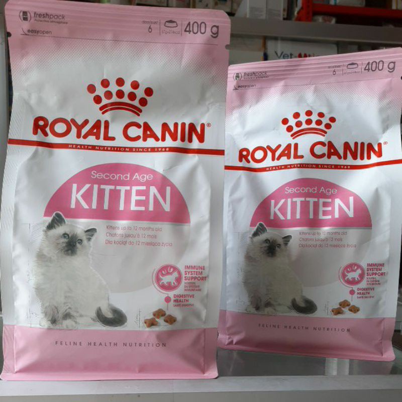 Royal Canin Kitten 400 gram / Rc kitten 36 / Makanan Kucing Freshpack