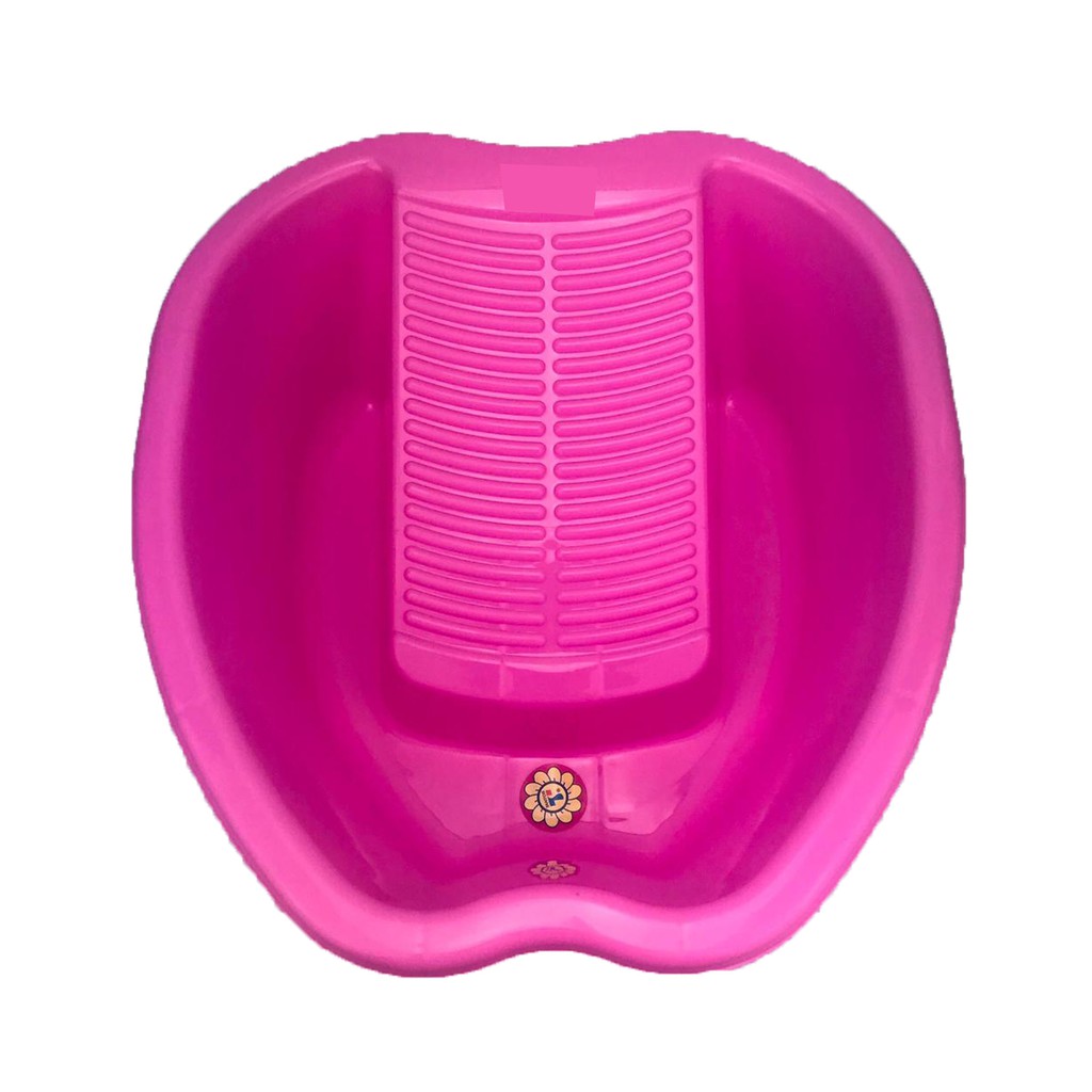Bak Cuci * Pelastik *  Serbaguna * Dengan gilesan * 5383 * Pink