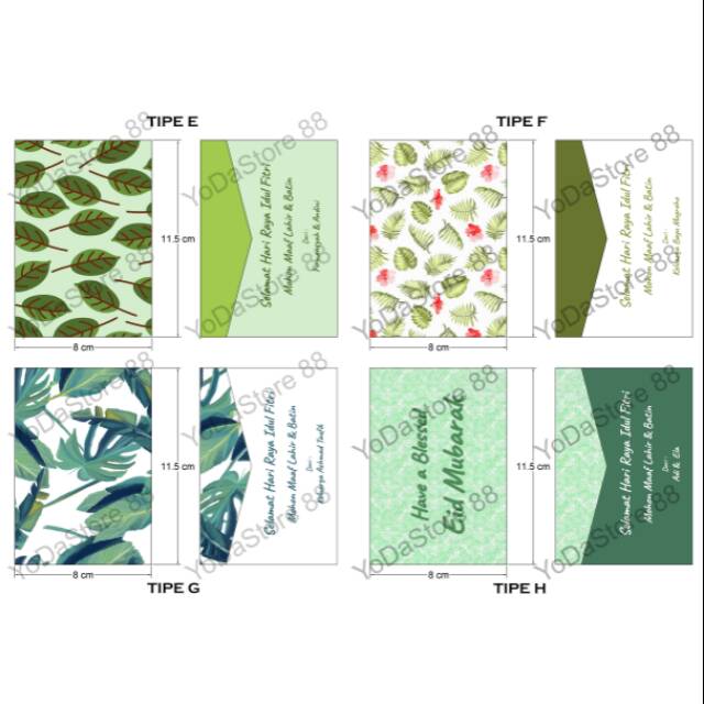 

Amplop / Amplop Lebaran / Amplop Idul Fitri - HARI RAYA IDUL FITRI - THR