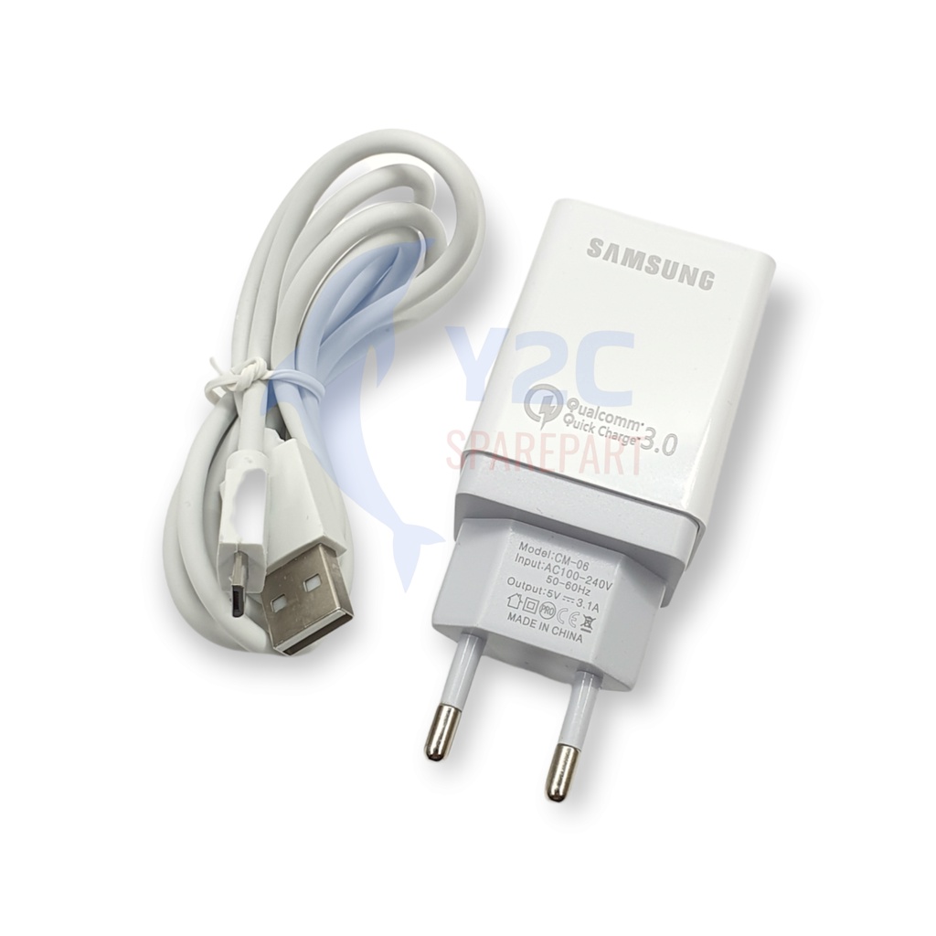 CHARGER ORIGINAL OEM CM-06 MICRO USB OPPO VIVO SAMSUNG REALME XIAOMI A37 A59 A39 G530 G532 J110 J200 J320 J330 J530 J730 C2 A1K REDMI NOTE 2 3 4 5 6 7 7A 8 8A