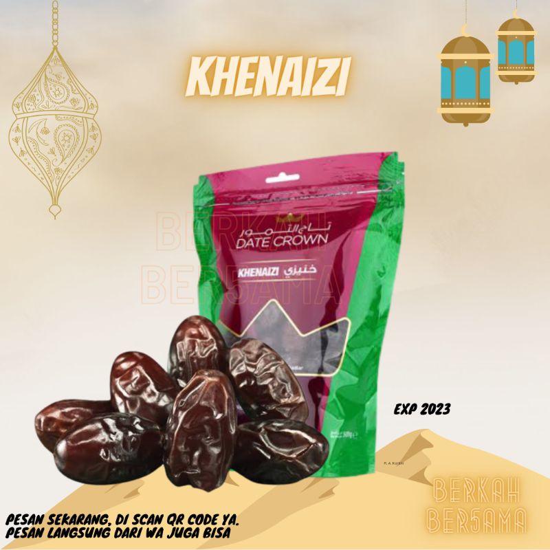 

kurma date Chrown Khenaizi 500g ori