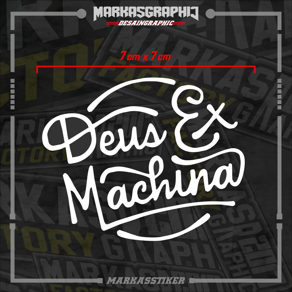 

CUTTING STIKER DEUS EX MACHINA