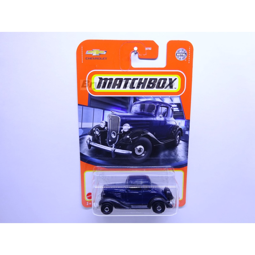 Matchbox 1934 Chevy Master Coupe Biru