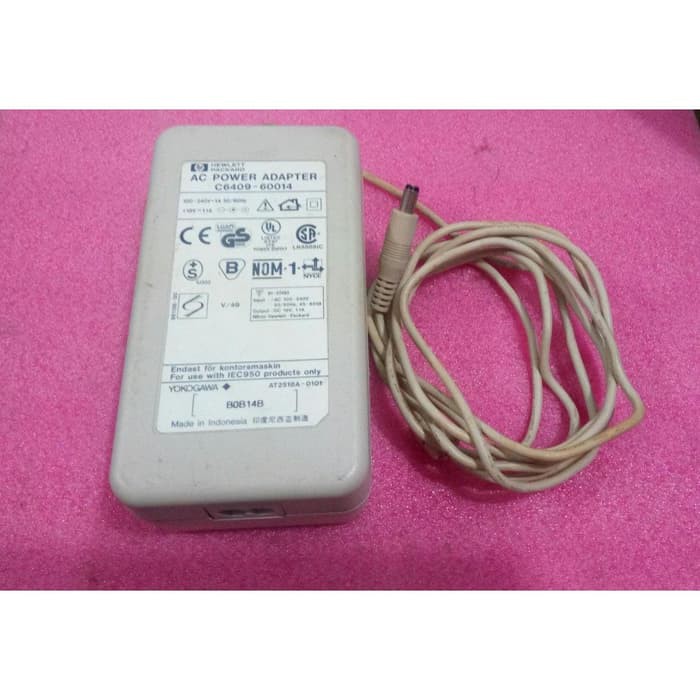 Adaptor HP Deskjet 18Volt C6409-60014 AC POWER ADAPTOR HP 840c 895c SCTerbaru334