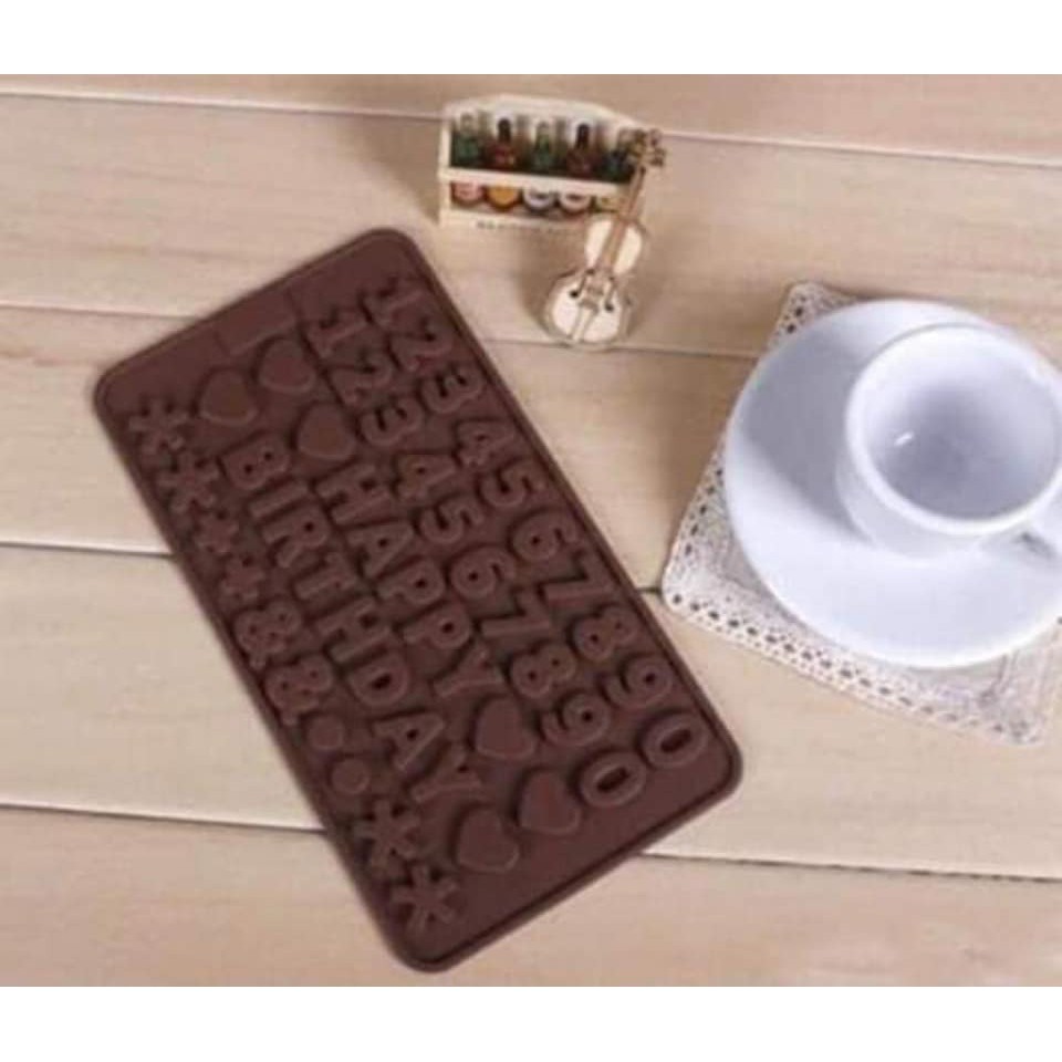 

CETAKAN SILOKON ANGKA JELLY / COKLAT