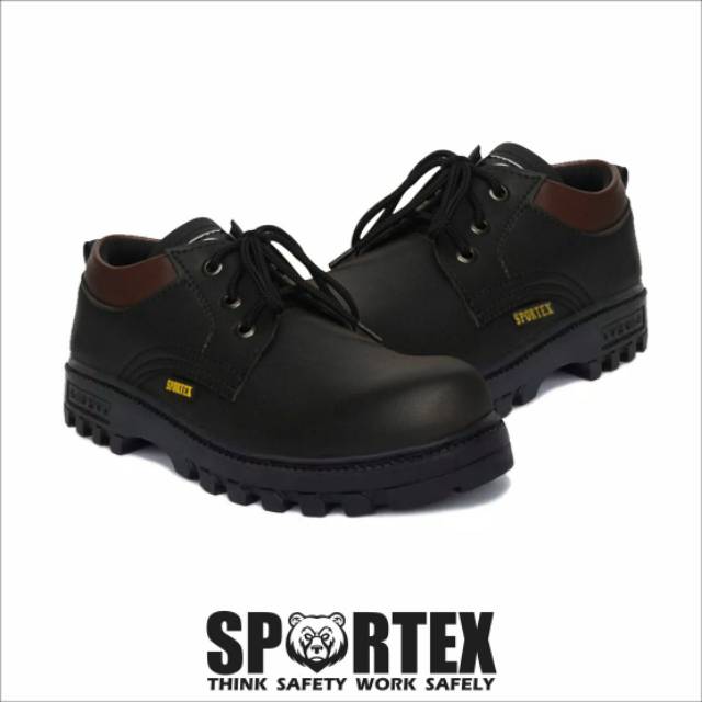 SEPATU SAFETY SEMI BOOTS SPORTEX PRIA TYPE LOW BOOT SAVETY BUT SEPTI BUTS SEVTI BOT SEPTY BOTS SEFTY