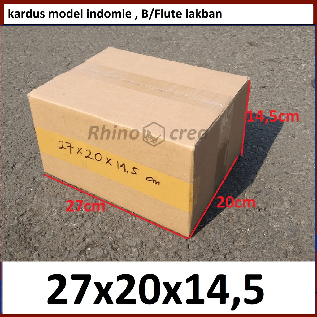 

Kardus 27x20x14,5 cm IND