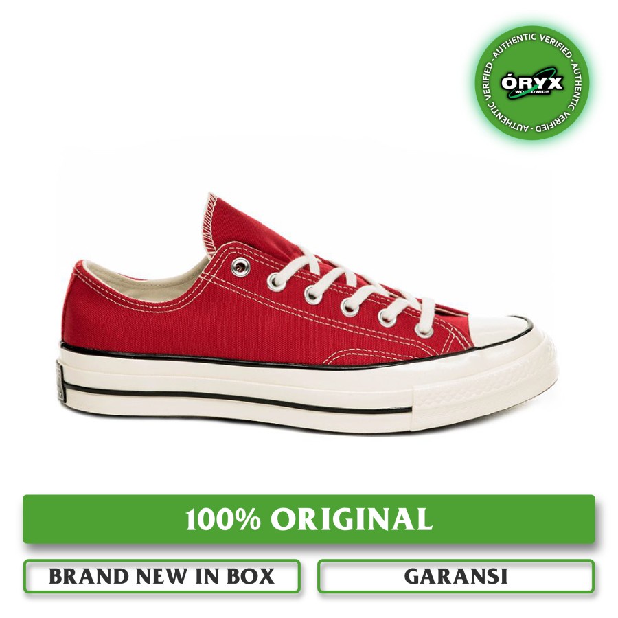 Converse 70s Low Red / Egret (164949C) 100% ORIGINAL