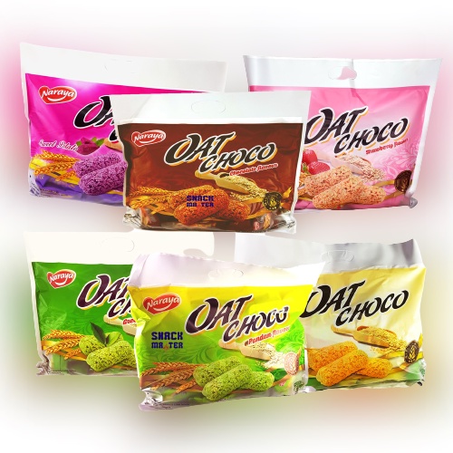 

Naraya Oat Choco Netto 400 gr (Isi 40 pcs x @10gr) 100% Original