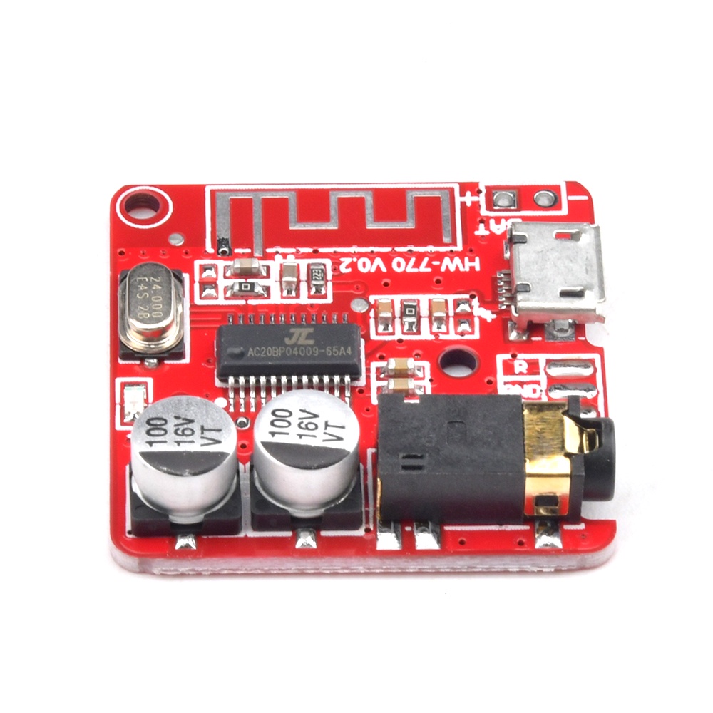 Modul Penguat Dan Penerima Audio Mp3 3.7v-5v Mini blu-e-t-ooth 4.1