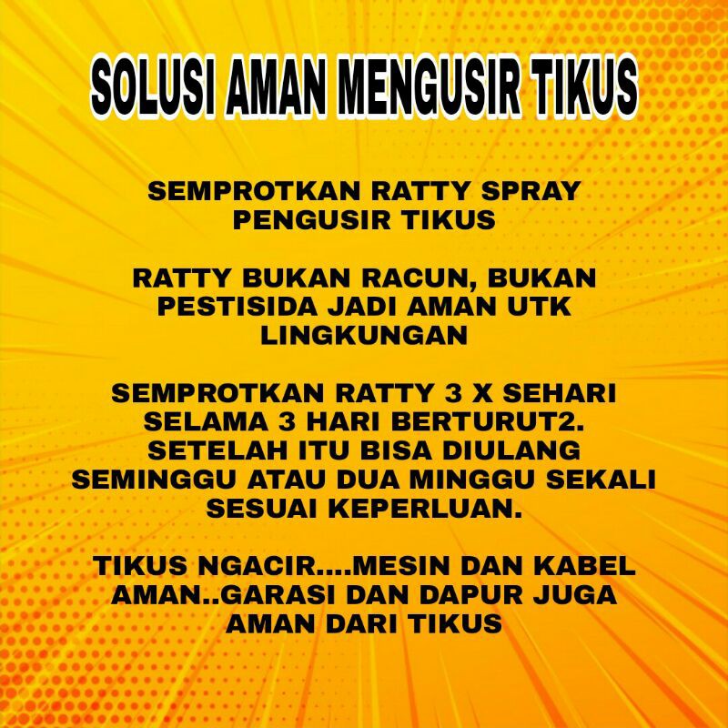 anti tikus/pengusir tikus kap mesin mobil