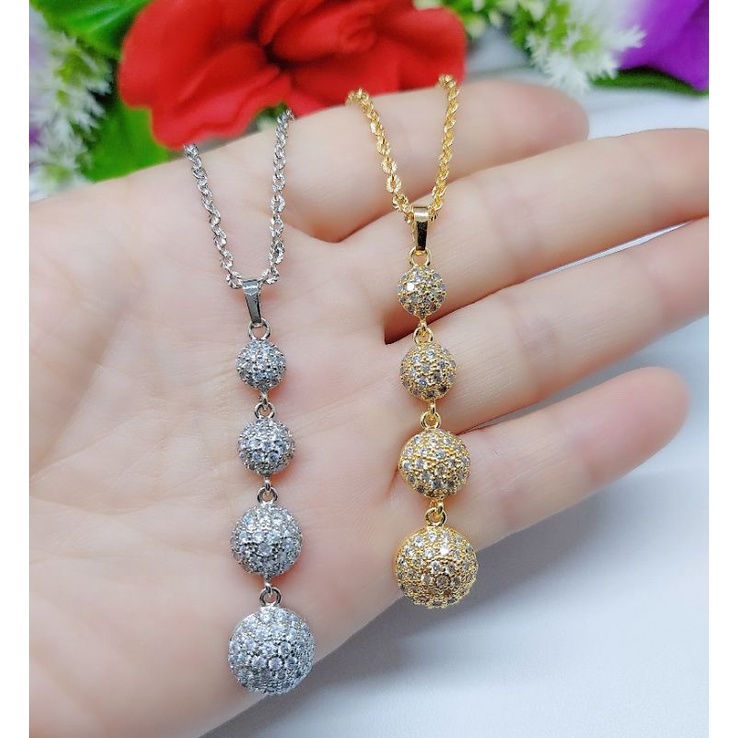 Kalung xuping permata K001-K004