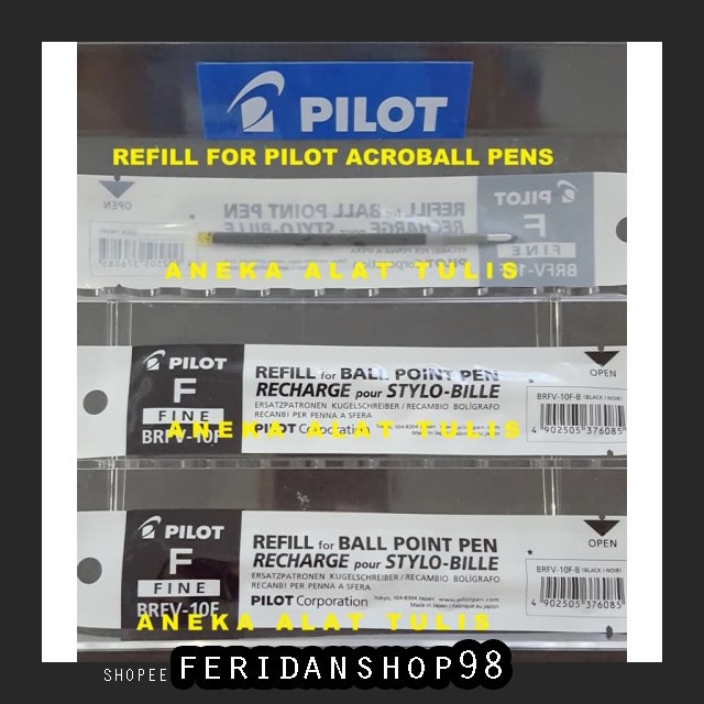 

FR29 PULPEN PILOT ACROBALL REFILL BEST ISI ULANG PULPEN ACROBALL - BIRU BY FERIDANSHOP98