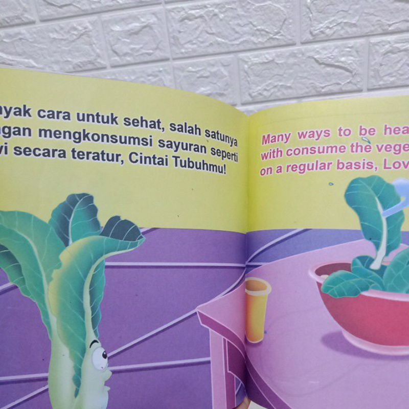Buku Cerita SAWI Untuk Anak / Bilingual