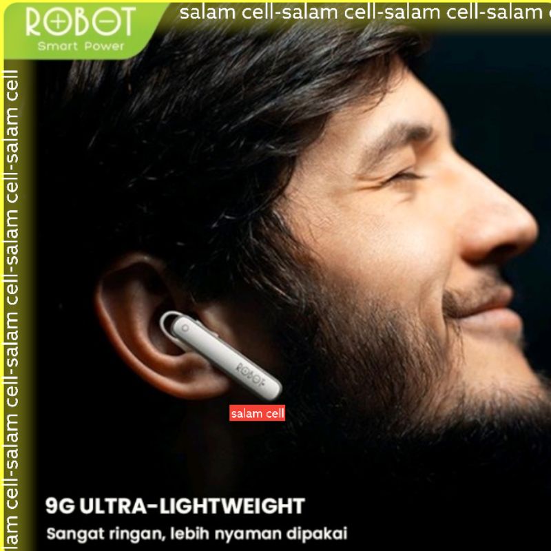 Headset Bluetooth ROBOT TALK10 Original Garansi Resmi