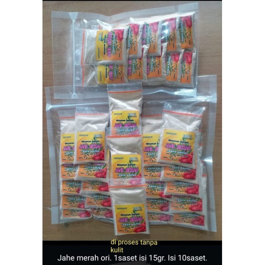 

Jahe instan bu uk siap seduh 100% dari jahe pilihan kencur/JKS /