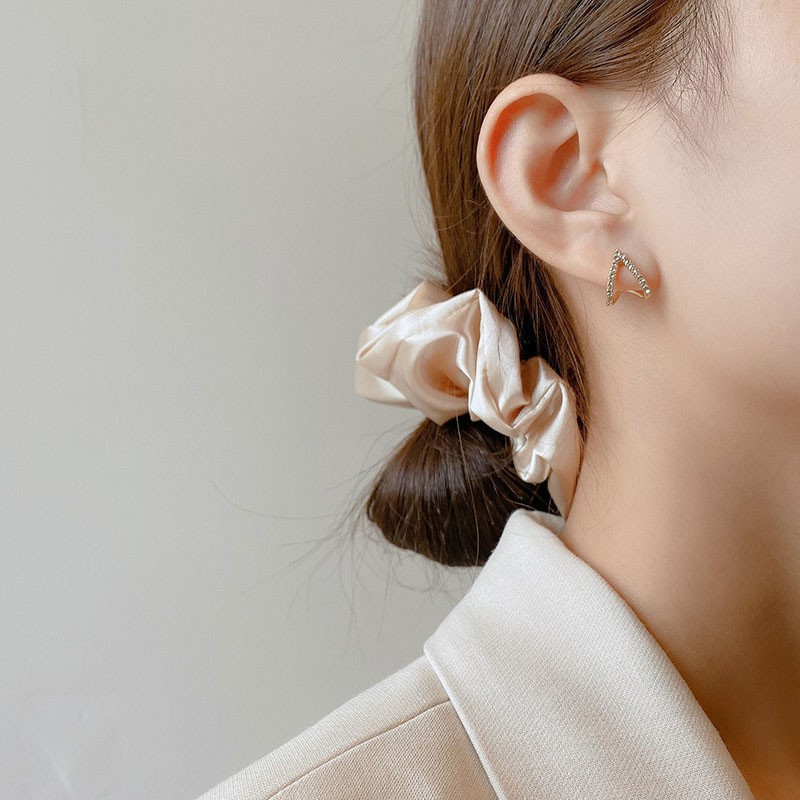 Shuling Wanita Tidak Teratur Geometris Stud Earrings Ear Studs