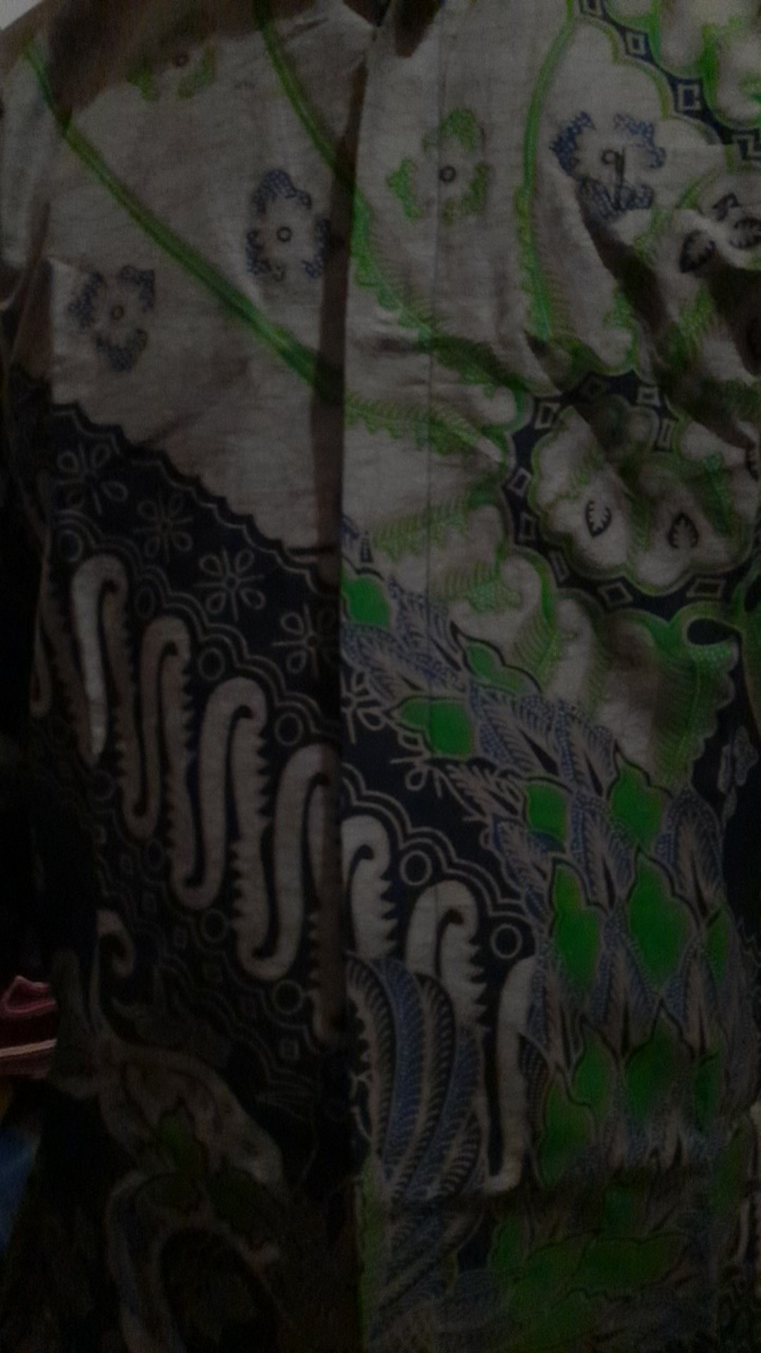 Hanung Kemeja Batik Pria Solo Full Furing Lengan Panjang Cowok Atasan Premium Modern Kanaya Florist