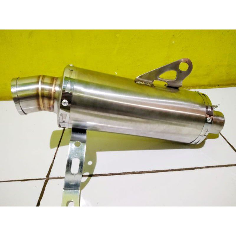 COD Silencer Knalpot Racing Polos Bracket Paten Inlet 38