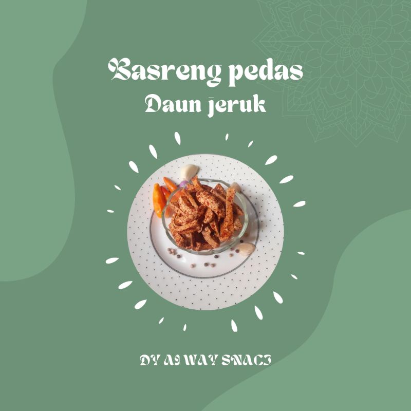 

Basreng Baso Goreng Extra pedas Daun jeruk kemasan 100 gram