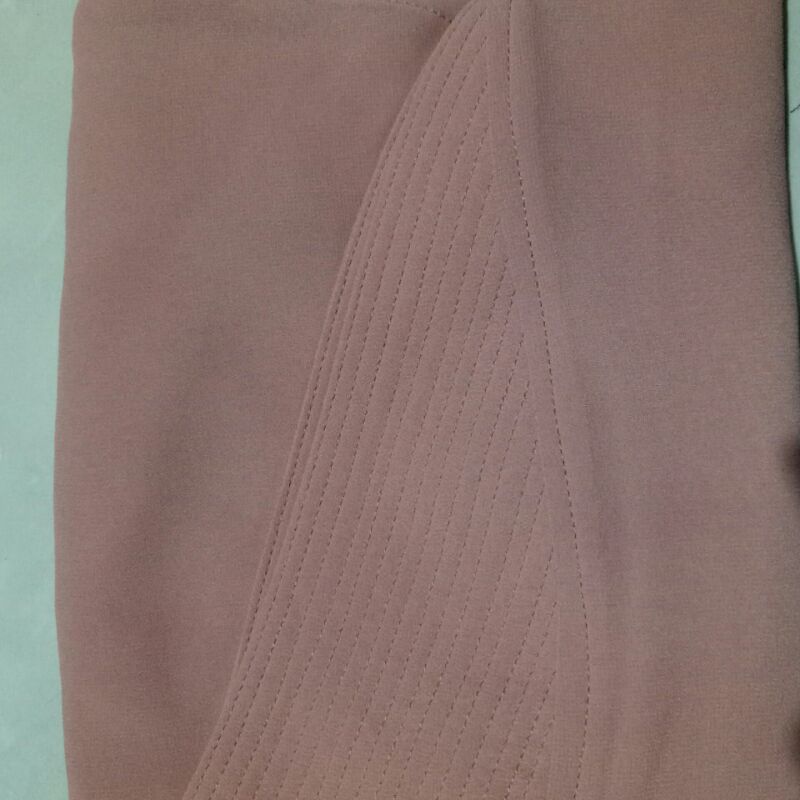 khimar instan LV ceruty beby doll premium hijab/ jilbab / kerudung LV ceruty dua layer premium-salem