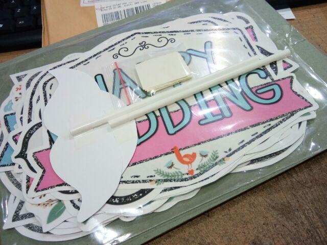 Wedding Shabby 20pcs Fun Props Photobooth Aksesoris Foto Dekorasi Souvenir Pesta Photo Props