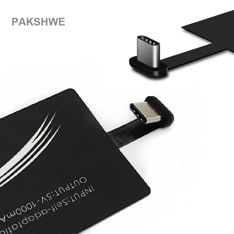 Wireless Charging Receiver USB Type-C for Smartphone