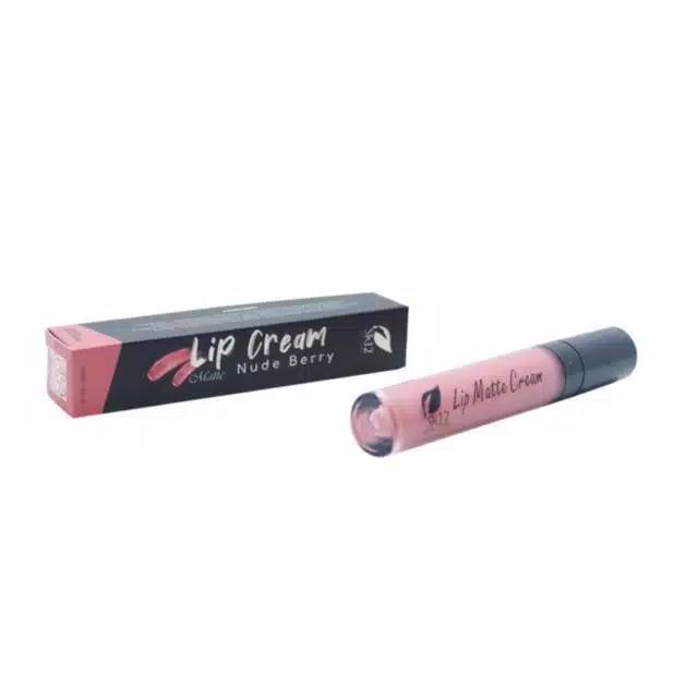 Lip cream SR12 Cosmetic , lipstik , lip merah , lip nude , lip pink , warna tahan lama da natural