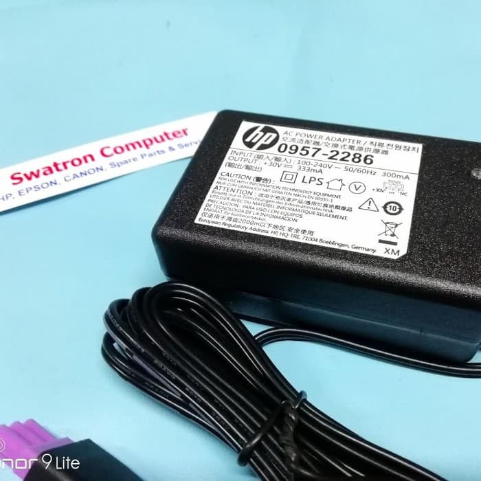100% NEW ORIGINAL Adaptor Power Supply Printer Hp Deskjet 1000 1050 2000 2060 2050 2054